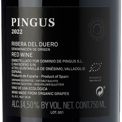 Pingus 2022 — Dominio de Pingus